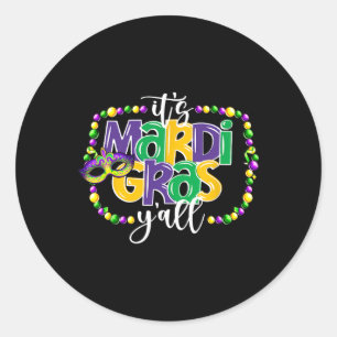 Adesivo É Mardi Gras Yall Engraçado Adolescentes Crianças