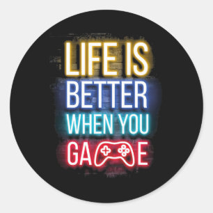Adesivo É melhor quando o controlador de jogos U Video gam