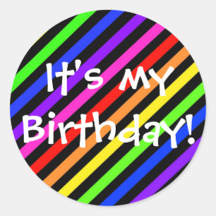 Adesivo É meu aniversário!