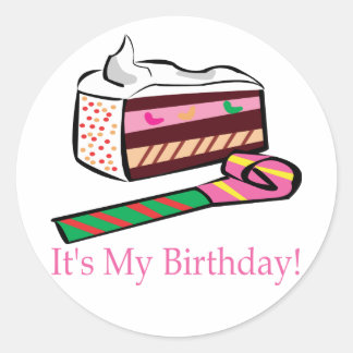 Adesivo É Meu Aniversário