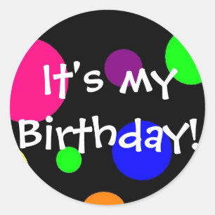 Adesivo É meu aniversário!