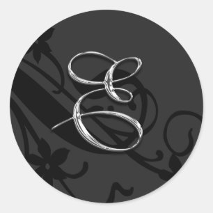 Adesivo E Monograma - Letra Casada Envelope Selo