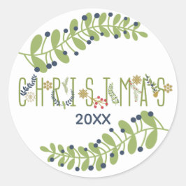 Adesivo É Natal - Adicionar Vinhetas de Feriado