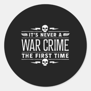 Adesivo É Nunca Um Crime De Guerra Pela Primeira Vez - Um 