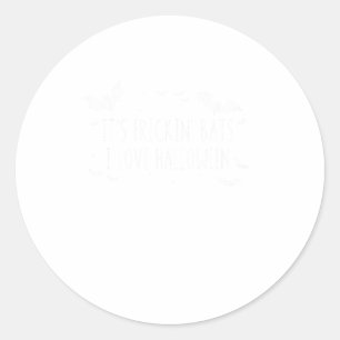 Adesivo É o Frickin' Bats que eu adoro o Halloween Engraça