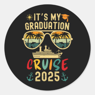 Adesivo É o meu cruzeiro de graduação 2025 Summer Cruise S