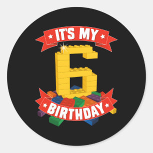 Adesivo É O Meu Edifício De 6 Blocos