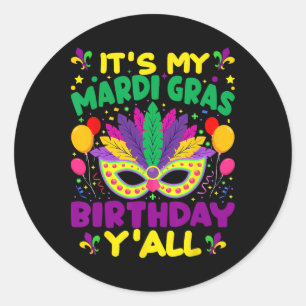 Adesivo É O Meu Mardi Gras Birthday Yall Mardi Gras Em Mar
