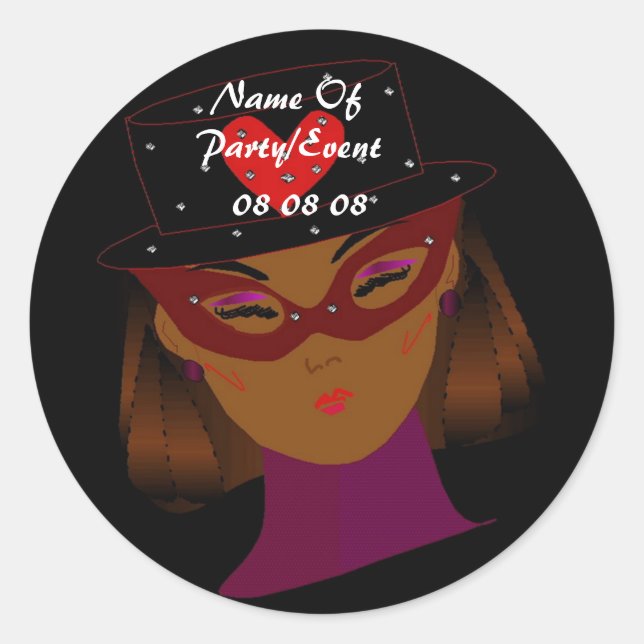 Adesivo "É o meu partido" Sticker (Frente)