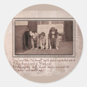 Adesivo É o Pai, Exclamado Wendy