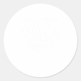 Adesivo É O Que Eu Faço... Toco Funn Violinista Viola