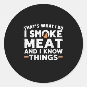 Adesivo É O Que Fumo Carne E Sei Que É Engraçado
