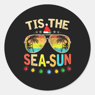 Adesivo É o Sol do Mar Natal Praia Verão Natal em Julho
