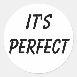 Adesivo É perfeito