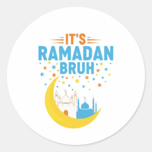 Adesivo É Ramadan Bruh Muçulmano Ramadan Mubarak Eid Homen