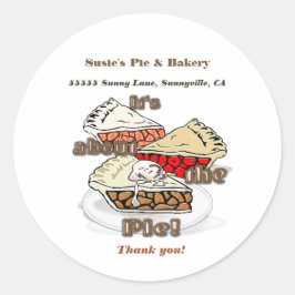 Adesivo É sobre o Pie PROFESSIONAL BAKERY
