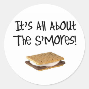 Adesivo É toda sobre o S'mores