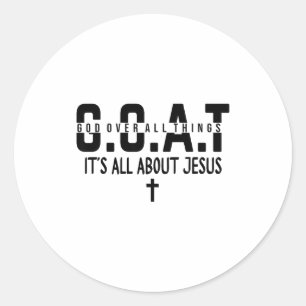 Adesivo É Tudo Sobre Jesus Faça o Céu Lotado Deus Sobre 