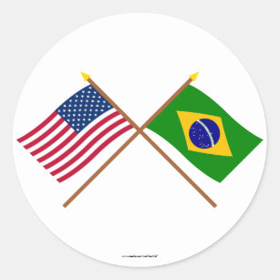 Presentes Bandeiras Brasil Eua