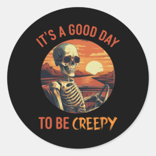 Adesivo É Um Bom Dia Para Ser Um Fedorento Hallowee Vintag