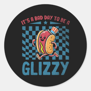 Adesivo É um dia D para ser um Glizzy 4 de Julho