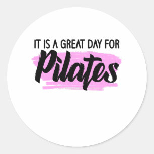 Adesivo é um dia de excelente para pilates