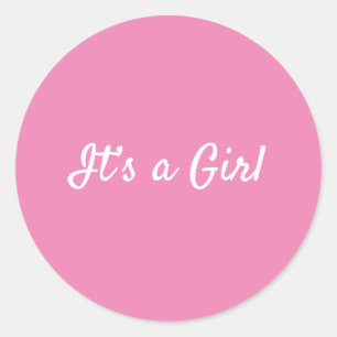 Adesivo É um Foco de Envelope de Bebê Bonito