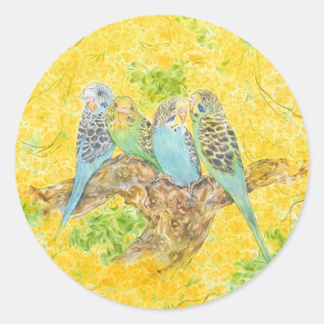 Adesivo É um mundo bonito (Frente)