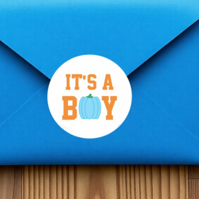 Adesivo É Um Rapaz Pumpkin (Criador carregado)