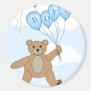 Adesivo É um urso de ursinho do menino