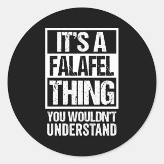 Adesivo É Uma Coisa Falafel Que Você Não Entenderia Felaf