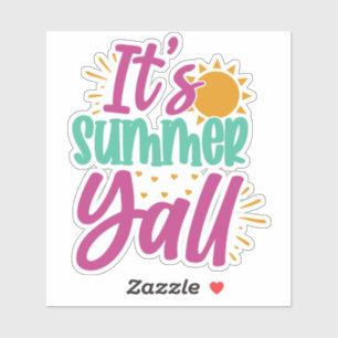 Adesivo É Verão Y'all-54808
