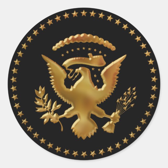 Adesivo Eagle aterrou… (Frente)