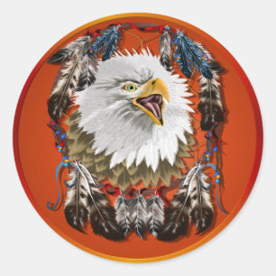 Adesivo Eagle Dreamcatcher Stickers