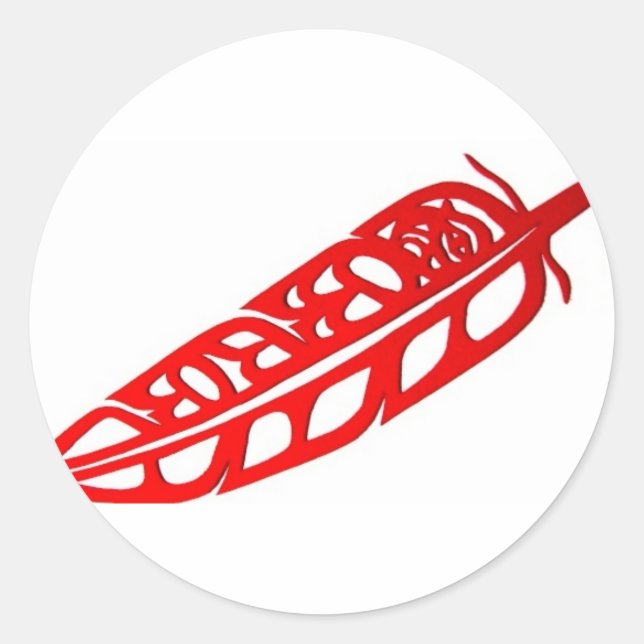Adesivo Eagle Feather Design (Frente)