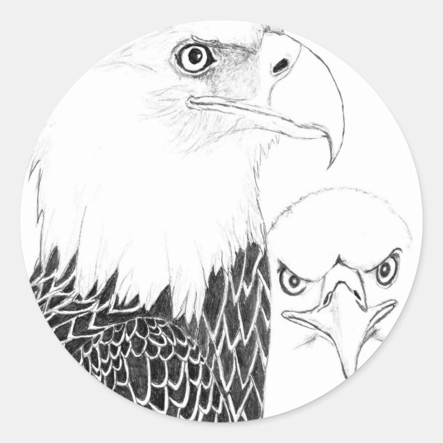 ADESIVO EAGLE HARRIET + M UM RETRATO DE AMOR (Frente)