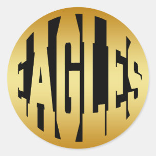 ADESIVO EAGLES - OURO