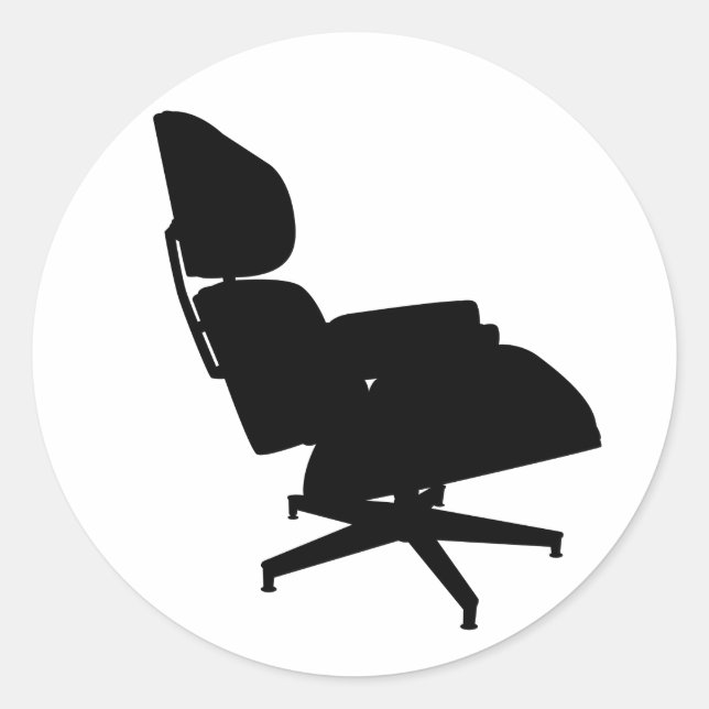 Adesivo Eames Lounge (Frente)