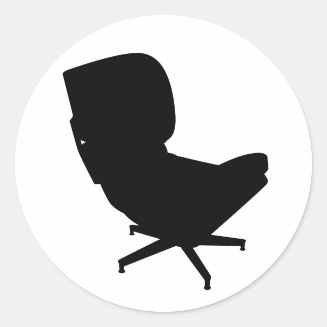 Adesivo Eames Lounge (Frente)