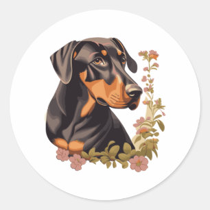 Adesivo Ear Doberman 2 natural