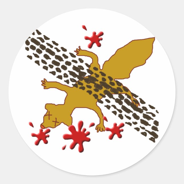 Adesivo Earl The Morto Squirrel (Frente)