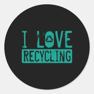 Adesivo Eart, ativista ambientalista ativista do reciclage