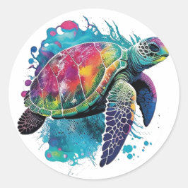 Adesivo Earth Day, Save Our Sea Turtles Marine Life 