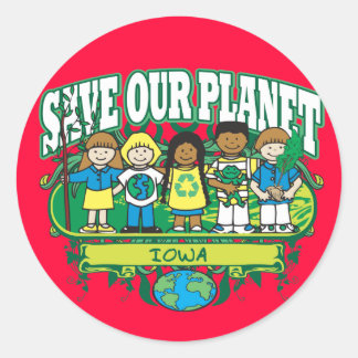 Adesivo Earth Kids Iowa