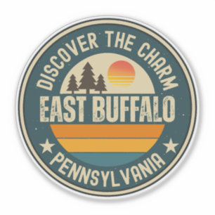 Adesivo East Buffalo, Pensilvânia