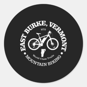Adesivo East Burke Engraçado East Burke Vermont Montanha B
