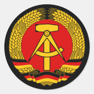 Adesivo East Germany RDA
