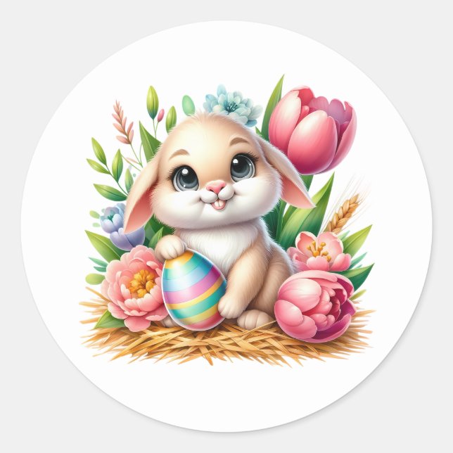 Adesivo Easter Bunny Stickers (Frente)