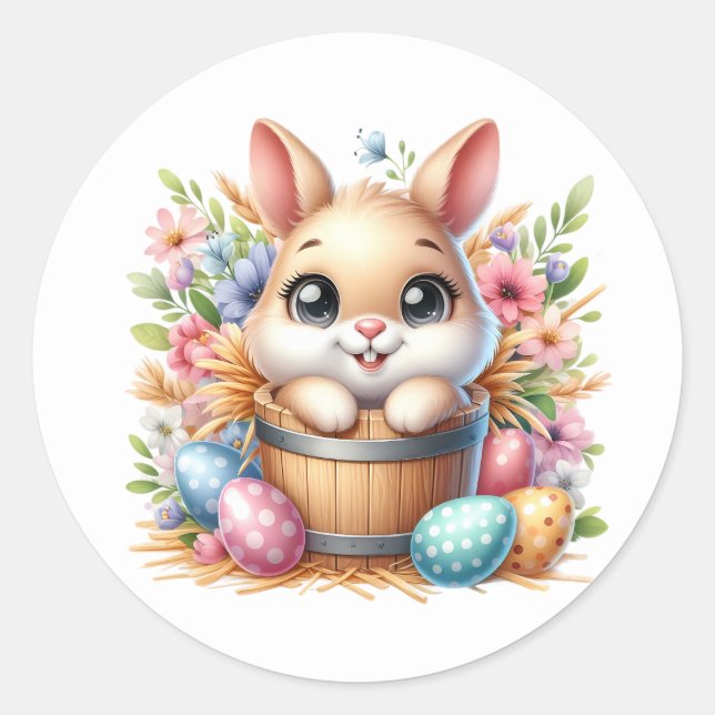 Adesivo Easter Bunny Stickers (Frente)