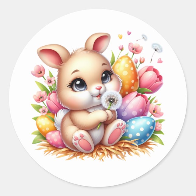 Adesivo Easter Bunny Stickers (Frente)
